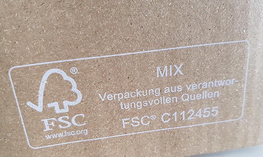 FSC-Zertifizierte Verpackungen